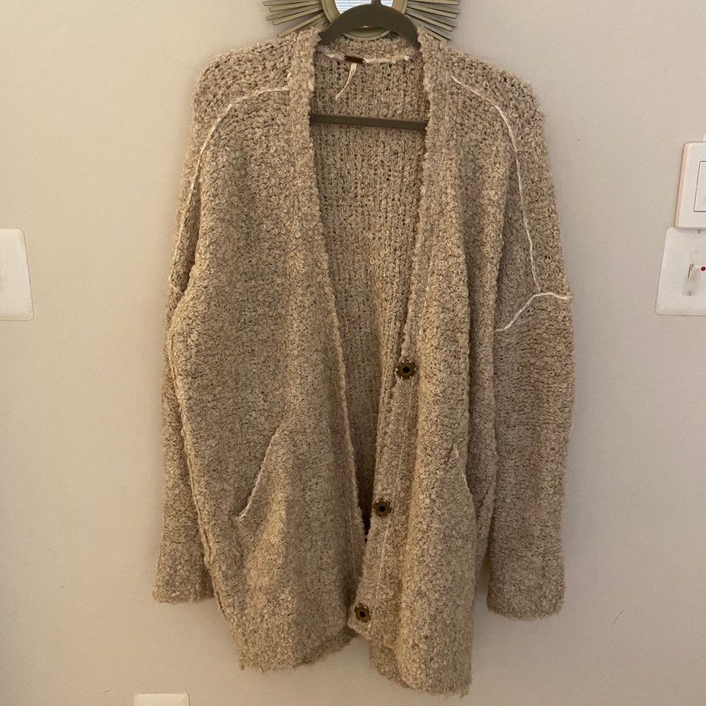 Free People Oversized Cardigan